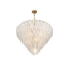 Savoy House Boa 1-3505-15-322 15-Lights 900W Warm Brass Chandelier