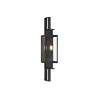 Savoy House 5-829-BK Ascott 3-Lights 180W Matte Black Outdoor Wall Lantern