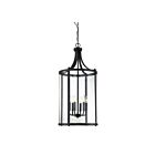 Savoy House Essentials Penrose 7-1041-6-BK 6-Lights 360W Black Pendant