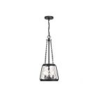 Savoy House Essentials Crawford 7-1803-3-89 3-Lights 180W Matte Black Pendant