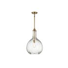 Savoy House Essentials Brandon 7-2255-1-322 1-Lights 60W Warm Brass Pendant
