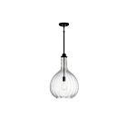 Savoy House Essentials Brandon 7-2255-1-89 1-Lights 60W Matte Black Pendant