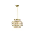 Savoy House Essentials Renzo 7-9044-3-322 3-Lights 180W Warm Brass Pendant