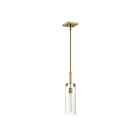 Savoy House Essentials Winfield 7-9770-1-322 1-Lights 60W Warm Brass Mini Pendant