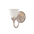 Savoy House 8-1062-1-SN Brunswick 1-Light 60W Satin Nickel Vanity Light