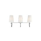 Savoy House Essentials 8-2542-3-109 Cameron 3-Lights 120W Polished Nickel Vanity Light