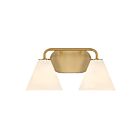 Savoy House 8-2988-2-322 Blair 2-Lights 120W Warm Brass Bathroom Vanity Light