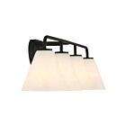 Savoy House 8-2988-4-BK Blair 4-Lights 240W Matte Black Bathroom Vanity Light