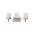 Savoy House Essentials 8-338-3-SN Colton 3-Lights 180W Satin Nickel Vanity Light