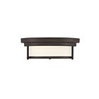 Savoy House Meridian M60062ORB 2-Lights 120W Oil Rubbed Bronze Flush Mount