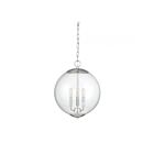 Savoy House Meridian  M70060CH 3-Lights 180W Chrome Pendant