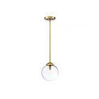 Savoy House Meridian  M70067NB 1-Lights 60W Natural Brass Mini Pendant