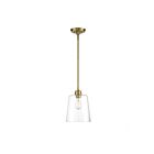 Savoy House Meridian  M70081NB 1-Lights 60W Natural Brass Pendant