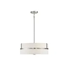 Savoy House Meridian  M70102BN 4-Lights 240W Brushed Nickel Pendant