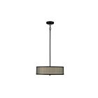 Savoy House Meridian  M70108MBK 3-Lights 180W Matte Black Pendant