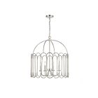 Savoy House Meridian  M7029PN 4-Lights 240W Polished Nickel Pendant