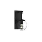 Savoy House Meridian M50029BK 1-Light 60W Matte Black Outdoor Wall Lantern