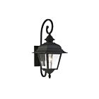 Savoy House Meridian M50064BK 1-Light 60W Textured Black Outdoor Wall Lantern
