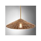 Savoy House Meridian M7041NB 1-Light 60W Natural Brass Pendant