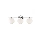 Savoy House Meridian M80023CH 3-Lights 180W Chrome Vanity Light