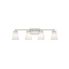 Savoy House Meridian M80059BN 4-Lights 240W Brushed Nickel Vanity Light