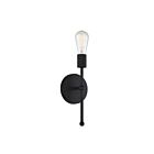 Savoy House Meridian M90005MBK 1-Light Matte Black Wall Sconce