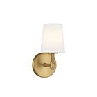 Savoy House Meridian M90067NB 1-Light Natural Brass Wall Sconce