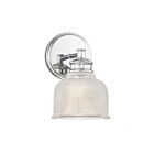 Savoy House Meridian M90093CH 1-Light Chrome Wall Sconce