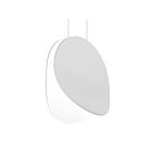 Sonneman 1765.03 1 Light Satin White 16W Malibu Discs LED Pendant