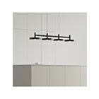 Sonneman 1783.14 3 Lights Painted Brass 36W Systema Staccato Linear Pendant