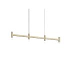Sonneman 1784.14 4 Lights Painted Brass 72W Systema Staccato Linear Pendant