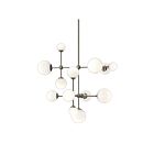 Sonneman 2064.13 3 Lights Satin Nickel 3W Sabon Pendant
