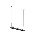 Sonneman 20QKL04C 3 Lights Satin Black 14W Intervals Linear Beam Pendant