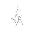 Sonneman 2151.13W 13 Lights Satin Nickel 26W Constellation Aquila Pendant