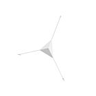 Sonneman 2181.03-M 1 Light Satin White 11W Abstract LED Surface Mount