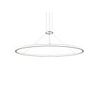 Sonneman 2235.16-35 2 Lights Bright Satin Aluminum 104W Luna Round LED Pendant