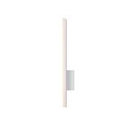 Sonneman 2340.16-DIM Bright Satin Aluminum 10W Stiletto Dimmable LED Sconce/Bath Bar