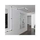 Sonneman 23QSWN122R120PHA 3 Lights Satin White 21W Purolinear 360 LED Wall Bar