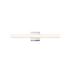 Sonneman 2421.01 Polished Chrome 16W SQ-bar LED Bath Bar
