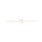 Sonneman 2423.01 Polished Chrome 26W SQ-bar LED Bath Bar