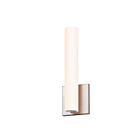 Sonneman 2440.13-FT Satin Nickel 8W Tubo Slim LED Sconce