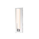 Sonneman 2441.01-ST Polished Chrome 8W Tubo Slim LED Panel Sconce
