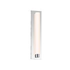 Sonneman 2443.01-DT Polished Chrome 13W Tubo Slim LED Panel Sconce