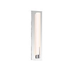 Sonneman 2443.01-ST Polished Chrome 13W Tubo Slim LED Panel Sconce
