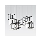 Sonneman 24Z0002K 6 Lights 74W Cubix LED Pendant