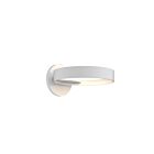 Sonneman 2650.03W 1 Light Satin White 13W Light Guide Ring LED Sconce