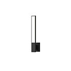 Sonneman 2680.25 1 Light Satin Black 6W Planes LED Sconce