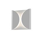 Sonneman 2710.74-WL Textured Gray 15W Folds LED Sconce
