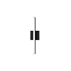 Sonneman 2769.25 Satin Black 16W Stix LED Bath Bar
