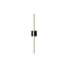 Sonneman 2771.25 Satin Black 30W Stix LED Bath Bar